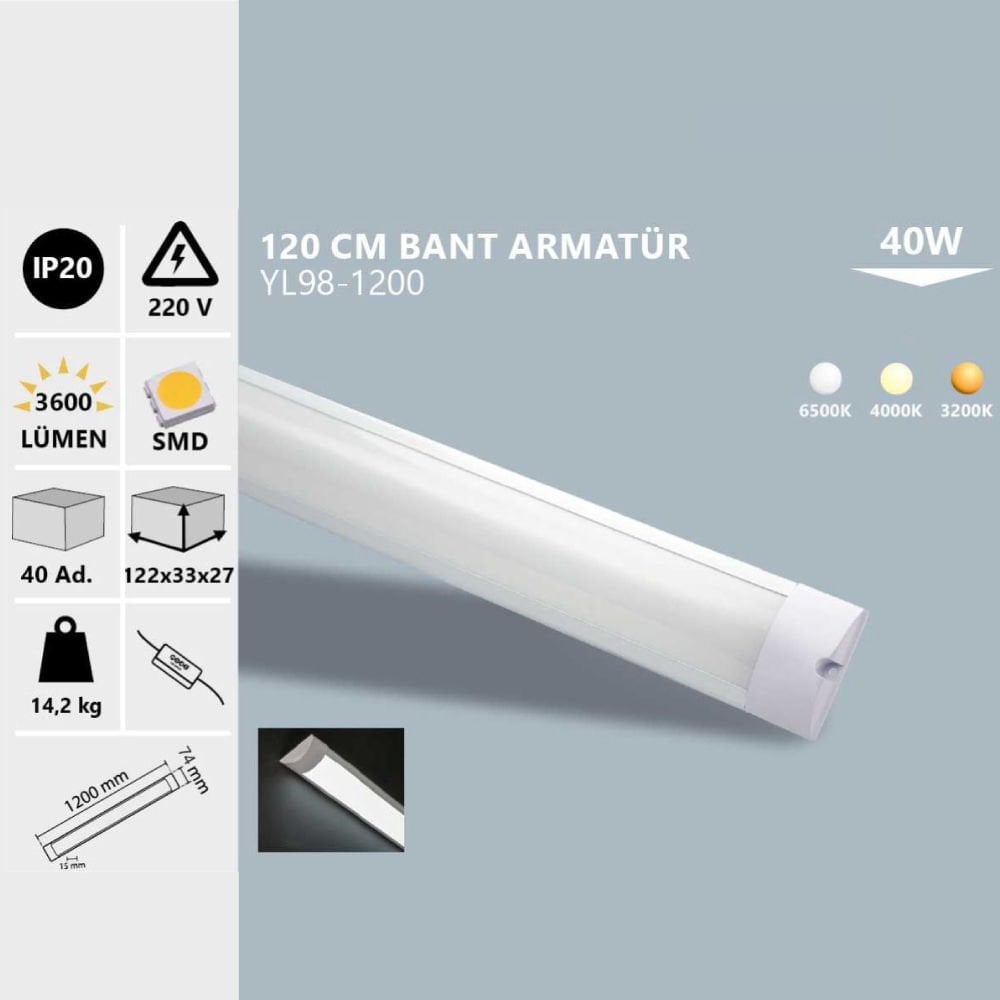 NOAS 40W BANT ARMATÜR